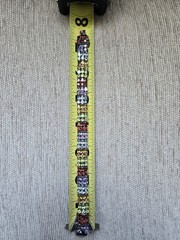 Vintage Sterling Silver Multi Gemstone Triple Row Tennis Bracelet 925 Thailand