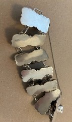 Art Nouveau/Art Deco Mexican Solid Silver Silver Bracelet