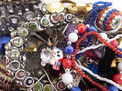 ~ 3 lb ~ Junk Jewelry Lot L501