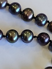 Vintage Tahitian Pearl Necklaces 18in.