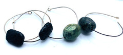 Lot 10 Vtg Silvertone 1980s 1990s Hoop Stud Dangle Earrings, Cute Dolphins