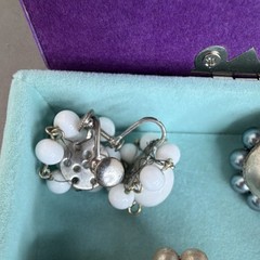Japan, Germany Vintage Jewelry Lot, Earrings,Coin Bracelets