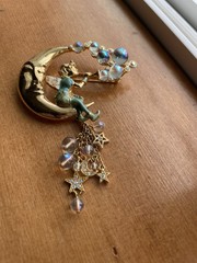 Kirk’s Folly “Pipe Dream Fairy” Brooch