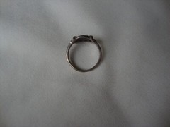 VINTAGE 1970-80s MARCASITE RING STERLING SILVER STAMPED 925 SZ 5.25