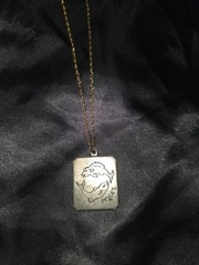 Vintage Maximal Art Goldtone Necklace