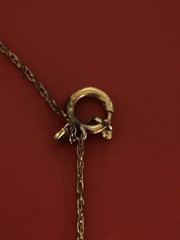 Vintage 1/20 14k Gold Filled Heart Necklace Pendent 17in