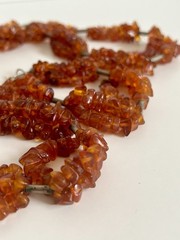 1980 amber set 3.9 oz box tag Daile Klaipeda huge necklace and bracelet
