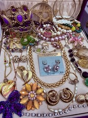 Vintage Estate Costume Jewelry Lot! AVON, NAPIER and more!
