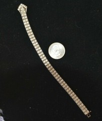 Early 1900’s Art Nouveau/Art Deco signed ” STERLING DIAMONBAR PAT 3-20-17