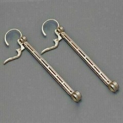 Art Deco Style Round Lab Created Diamond Anniversary 14K Gold Finish Earrings