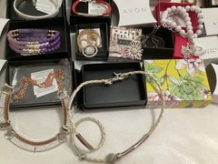 Vintage AVON Jewelry Lot In Original Boxes 39 pieces 3#8 ozs 2014 -2022