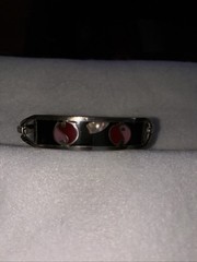 Vintage Taxco Mexico Sterling Inlayed