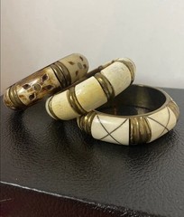 India made Boho mystery material bangle