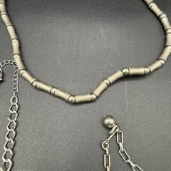 Vintage Chain Necklace Lot of 7 Silver Tone Costume Jewelry