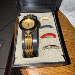La Marque Interchangeable Watch w/ 5 Colors Beautiful New w/papers Works