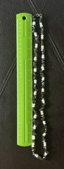 JTV Designer Hematite White Pearl Beaded 26” Necklace