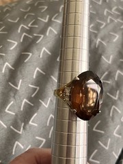 18 Kt GE Gold Electroplated Ring Size