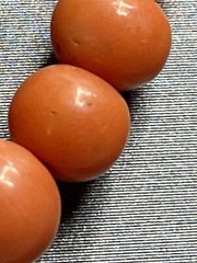 Antique Natural Satsuma Coral Almost Perfect Cascading 4.7mm-8.5mm
