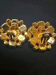 Vintage Graziano Aurora Borealis Clip Earrings