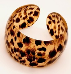 B001 Vintage boho Animal Print Acrylic Cuff 1.5″ Wide fashion jewelry Bracelets
