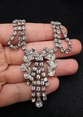 Vintage 1950’s-1960’s Rhinestone Choker Necklace