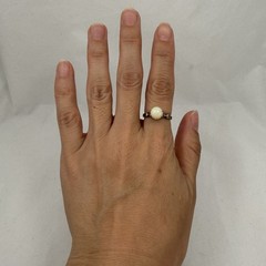 Art Deco Antique 14kt Yellow Gold Genuine Opal Ring Size 6 3.3 Grams