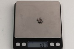 Vintage Sterling Silver Four Leaf Clover Irish Good Luck Charm Pendant