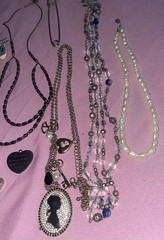 Vintage Estate Costume Jewelry Lot Rings Bracelet Necklace Earrings Pins