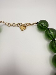 Vintage Liz Claiborne Adjustable Glass Beaded Necklace