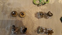 14 Pairs of Vintage CLIP ON AND SCREW ON EARRINGS Coro/Made in Japan & More