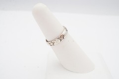 Vintage Sterling Silver 925 Star Ring Size 6