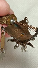 Signed Piver? Stick Pin Abstract Techno Romantic Artist Man Made