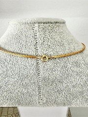 Vintage 1970s Gold Tone Avon Articulated Owl Pendant Necklace Layering 22”