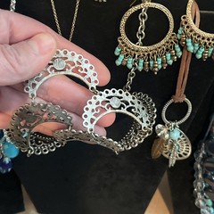 Jewelry Lot Faux Turquoise Blue Southwestern Style Necklaces Bracelets Earrings