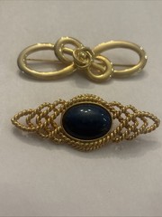21 Pc Vtg Jewelry Lot 2 are Sterling, + AK, 1928, Silver, Brooches, Necklace, Pe