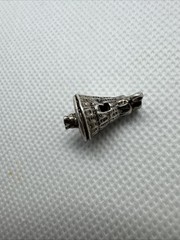Vintage NASA Mercury space Ship capsule sterling Silver 925 Moon charm A2