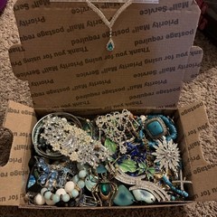 Vintage to Now Jewelry Lot, All Wearable Untested. No Broken. Box A6