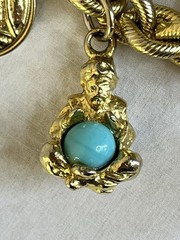 Vintage Charm Bracelet with Juicy Couture and Ben Amun Charms