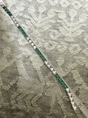 Vintage Dorsons Art Deco Bracelet Sterling 7 Inches