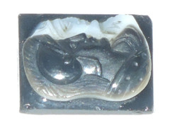 Victorian Double Layer Double Portrait Greek Warriors Carved Banded Agate Cameo