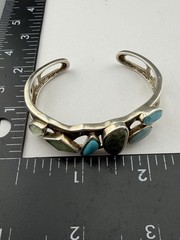Vintage Sterling Silver Cuff Bracelet Signed Whitney Kelly 29 Grams