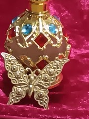 Miriam Haskell Vintage Gold-tone Butterfly Brooch