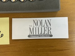 Nolan Miller Rhodium Plated Purple Crystal Tanzanite Bracelet