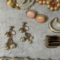 Vintage Jewelry Lot Pearl Bead Feminine Romantic Mixed Wearable Assortment