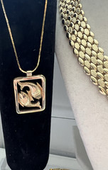 Vintage Jewelry Necklaces Bracelets Pins Rings Bracelet Locket Owl Locket Floral