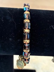 Stunning Lot of 4 Unique Vintage Boho Style Bracelets – Chains, Charms