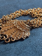 *RARE* ART Arthur Pepper Victorian Revival Tassel Pendant Necklace