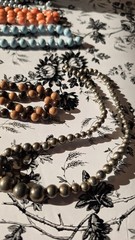 18 Vintage Retro MCM Beaded Necklace Various Colors