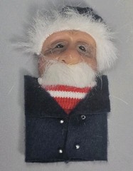Signed Numbered Sailor Captain Northwest Santa Creations Brooch Embellished Art