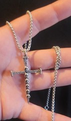 Vintage Gothic Cross Skull Pendant Necklace Style, Zinc Alloy,for Casual Attire